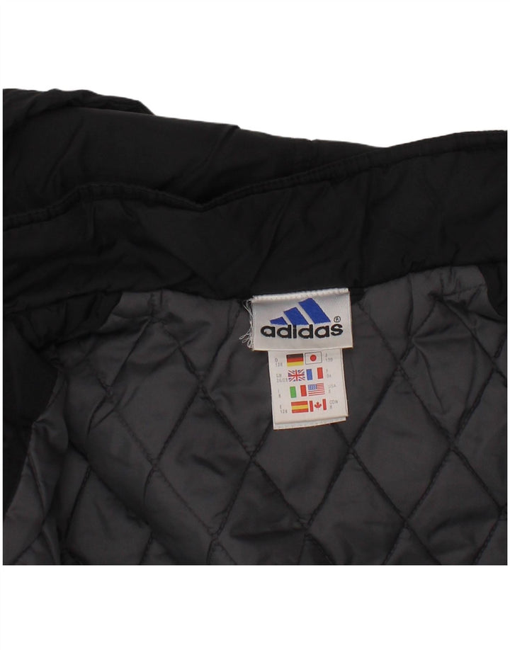 ADIDAS Veste matelassée à capuche graphique pour garçon 8-9 ans Noir Polyamide