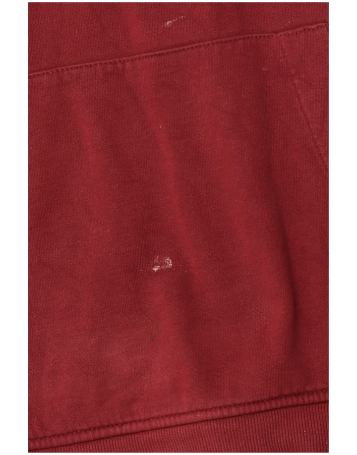 JACK & JONES Pull à Capuche Core Graphic Homme Bordeaux Moyen Coton