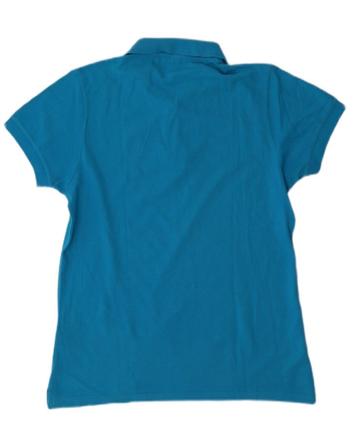 MOSCHINO Polo Homme Petit Bleu Coton