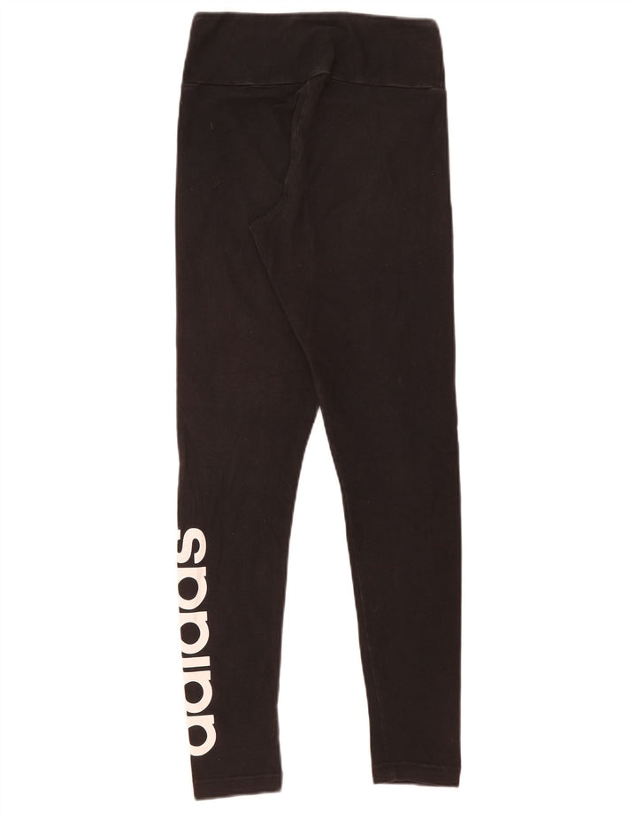 Adidas Legging graphique pour femme UK 8/10 Petit Noir