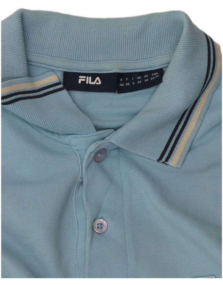 FILA Polo Homme XS Bleu