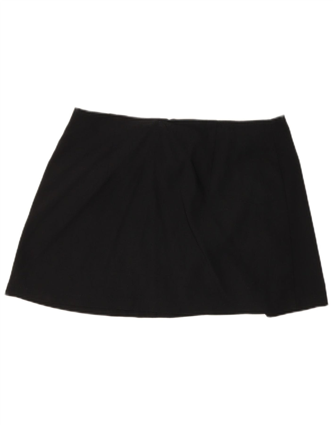 Orsay Femme Mini Jupe Portefeuille IT 42 Medium W30 Noir Viscose