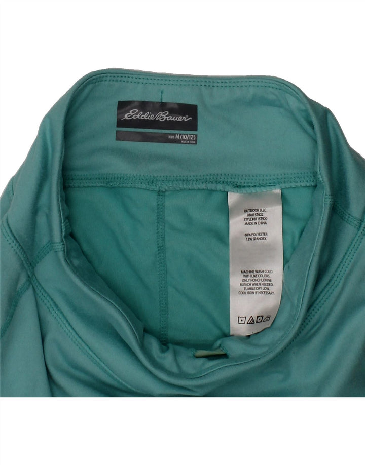 EDDIE BAUER Girls Skort 10-11 Years Medium Turquoise Polyester Vintage Eddie Bauer and Second-Hand Eddie Bauer from Messina Hembry 