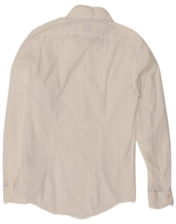 Reiss Chemise Slim Fit Petit Blanc Coton Homme