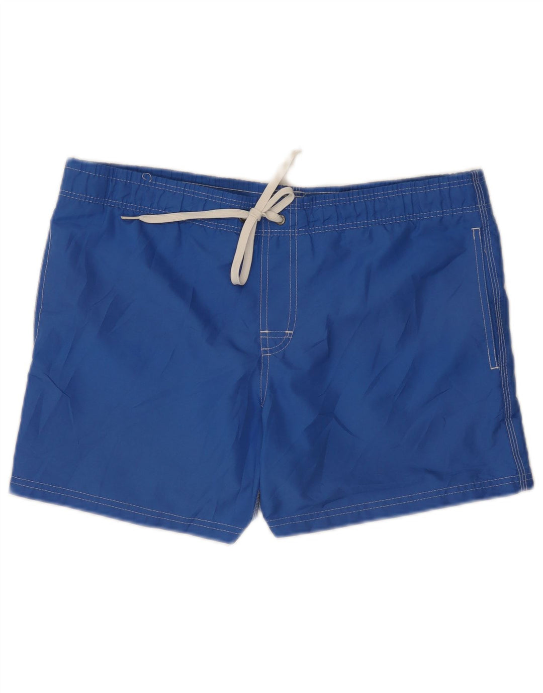 Sundek Short de bain pour homme Large Bleu Colorblock