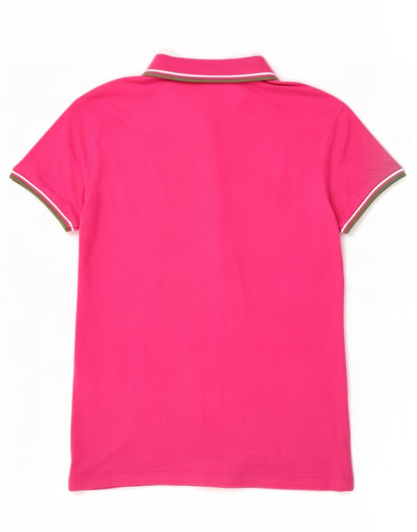 Diadora Polo Femme UK 14 Large Rose Coton