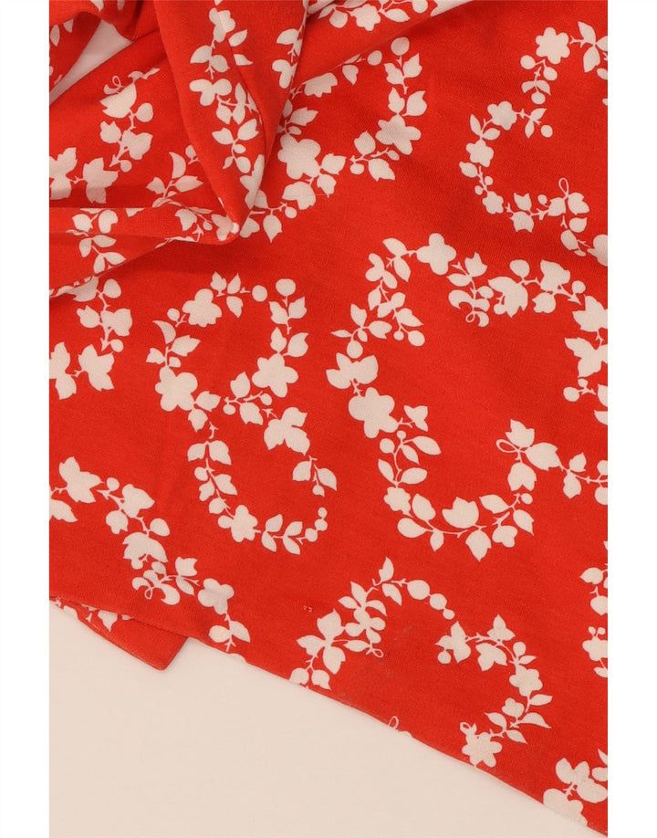 Robe fourreau Boden pour femme UK 42 Viscose florale rouge moyen
