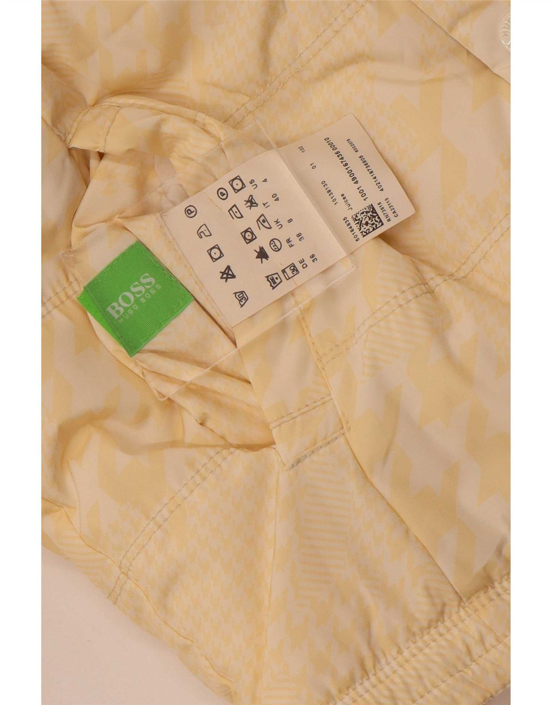 Hugo Boss Veste matelassée réversible pour femme UK 8 Small Beige Polyester