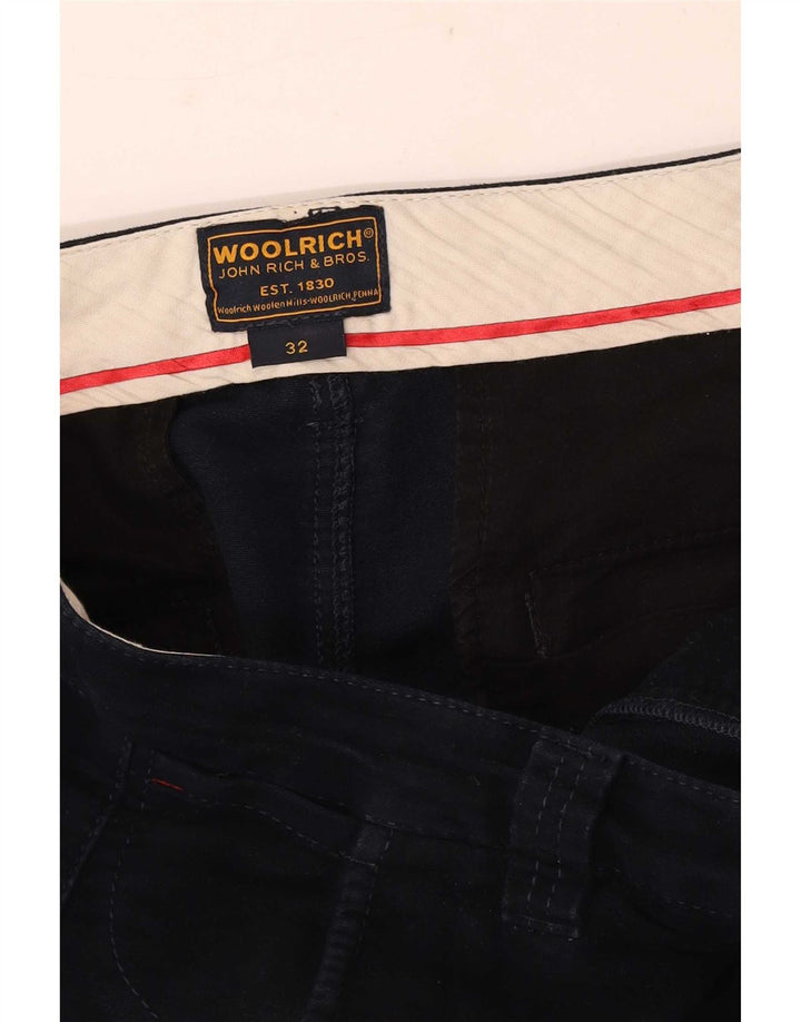 Woolrich Pantalon Chino Regular Homme W32 L29 Bleu Marine