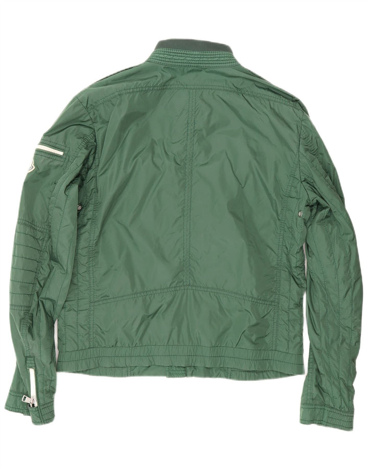 MONCLER Veste Bomber Homme Taille 3 Grand Vert Moderne
