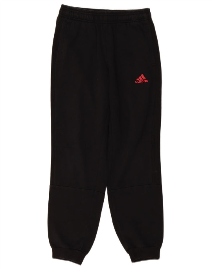 ADIDAS Pantalon de Survêtement Garçon Joggers 11-12 ans Noir Coton
