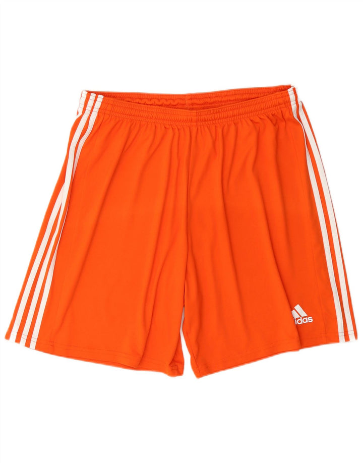 Adidas Short de sport Aeroready pour homme XL Orange Polyester