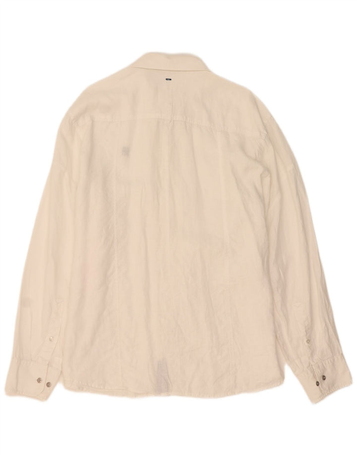 G-STAR Mens Shirt XL White Linen
