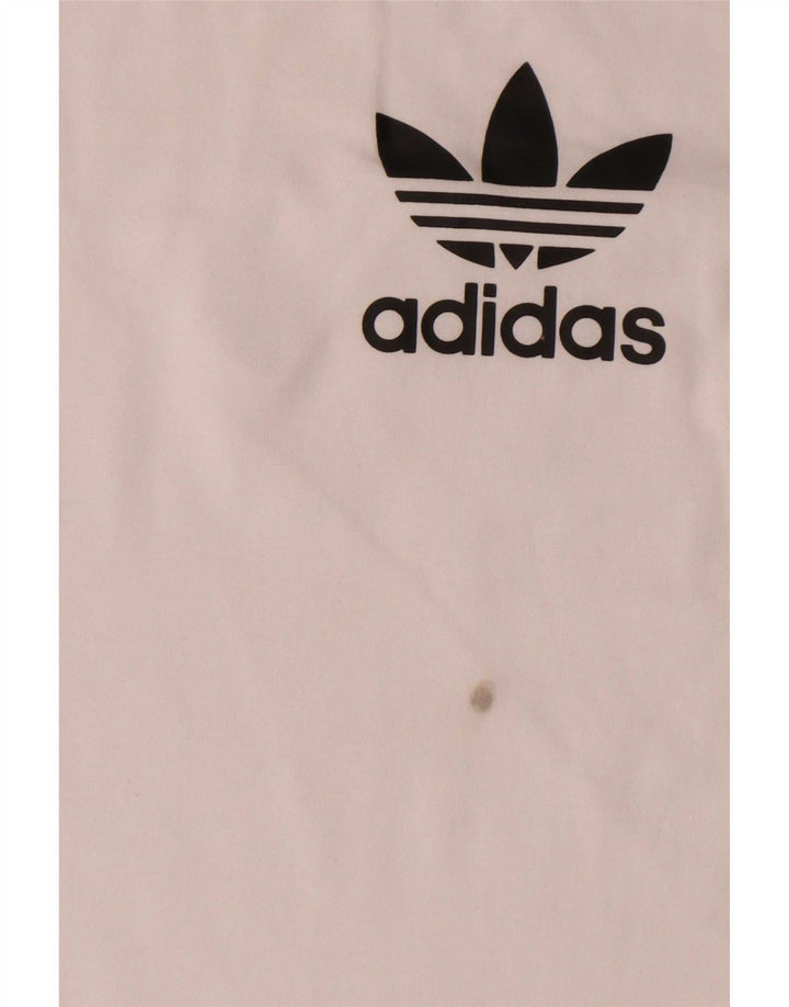 Adidas T-Shirt Homme Haut Grand Coton Blanc