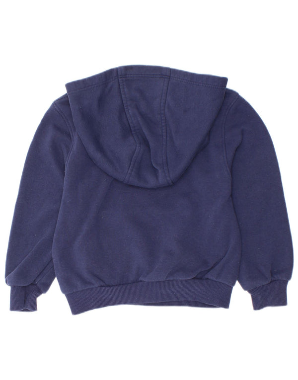 Nike Pull à capuche graphique pour garçon 2-3 ans Bleu marine Coton