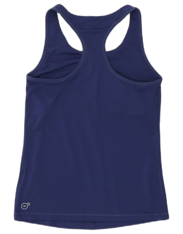 PUMA Débardeur Femme UK 16 Large Bleu Marine Polyester