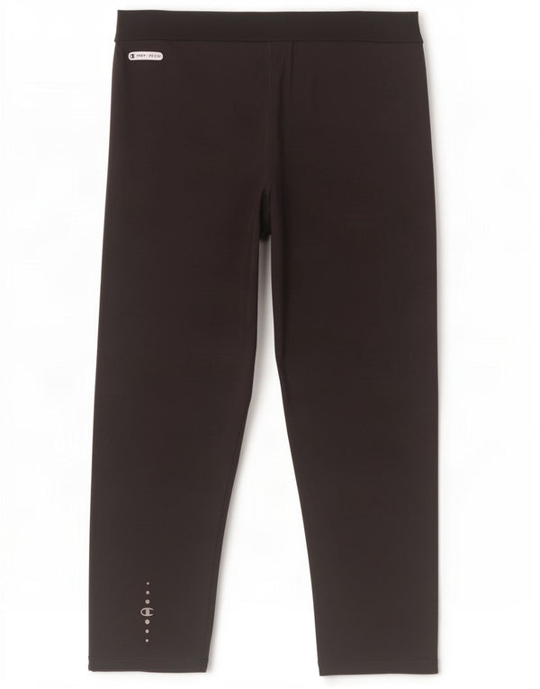 Champion Legging Capri Graphique Femme UK 14 Noir Moyen