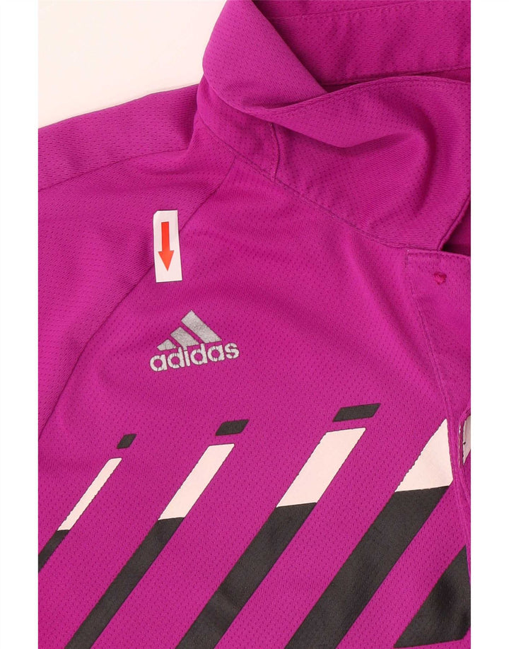 Adidas Polo Homme Violet Moyen
