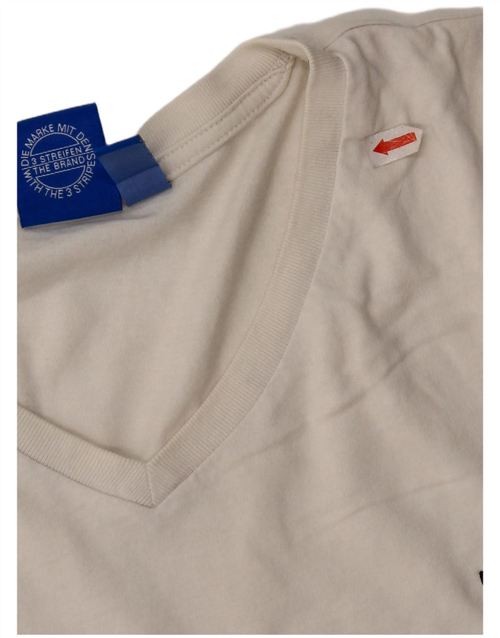 Adidas T-Shirt Homme Top XL Coton Blanc