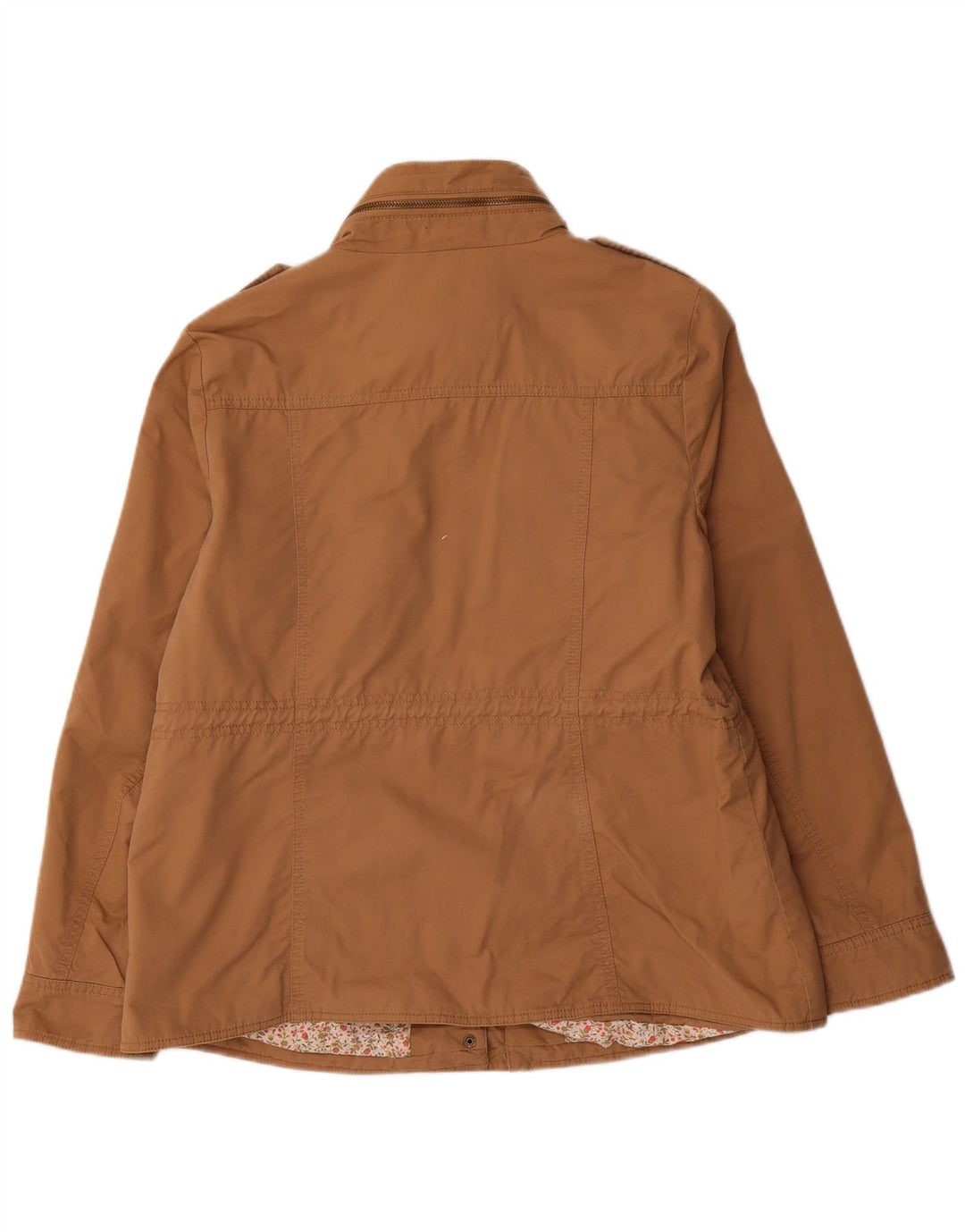 Marks & Spencer Veste utilitaire à capuche indigo pour femme UK 14 Large Beige