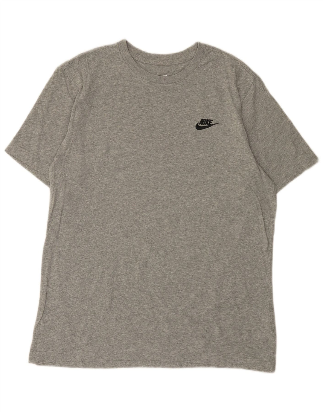 NIKE T-Shirt Homme Gris Moyen Coton