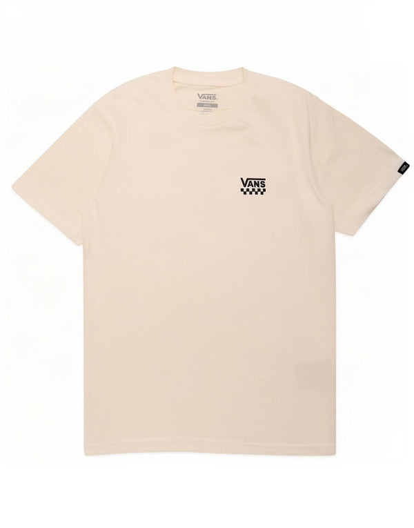 Vans T-shirt coupe classique pour hommes, petit, en coton blanc