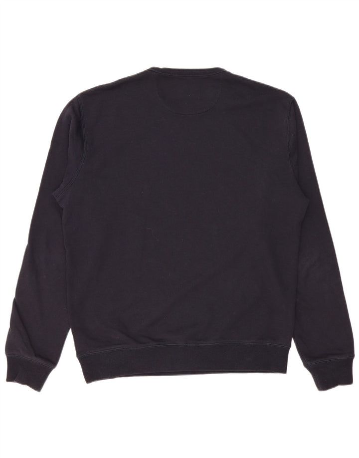 Farah Sweat-shirt pour homme en coton bleu marine Taille L