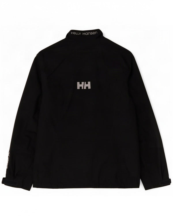 Helly Hansen Veste coupe-vent graphique pour femme UK 14 Medium Noir Polyester