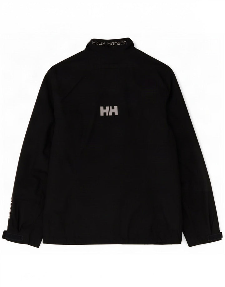 Helly Hansen Veste coupe-vent graphique pour femme UK 14 Medium Noir Polyester