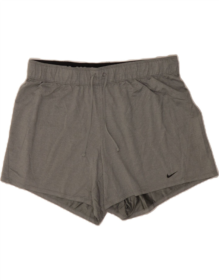 NIKE Womens Dri Fit Sport Shorts UK 18 XL  Grey Polyester Vintage Nike and Second-Hand Nike from Messina Hembry 