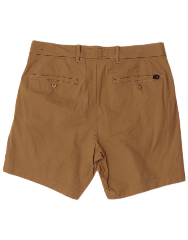 Abercrombie & Fitch Short Chino Homme W33 Coton Beige Moyen