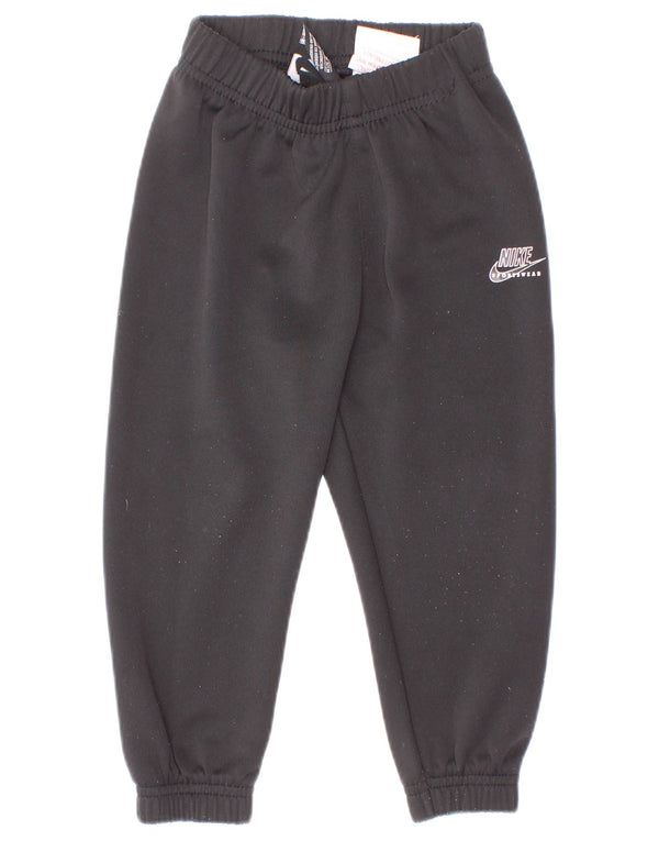 Nike Pantalon de survêtement de jogging pour bébé garçon 18-24 mois Noir Polyester