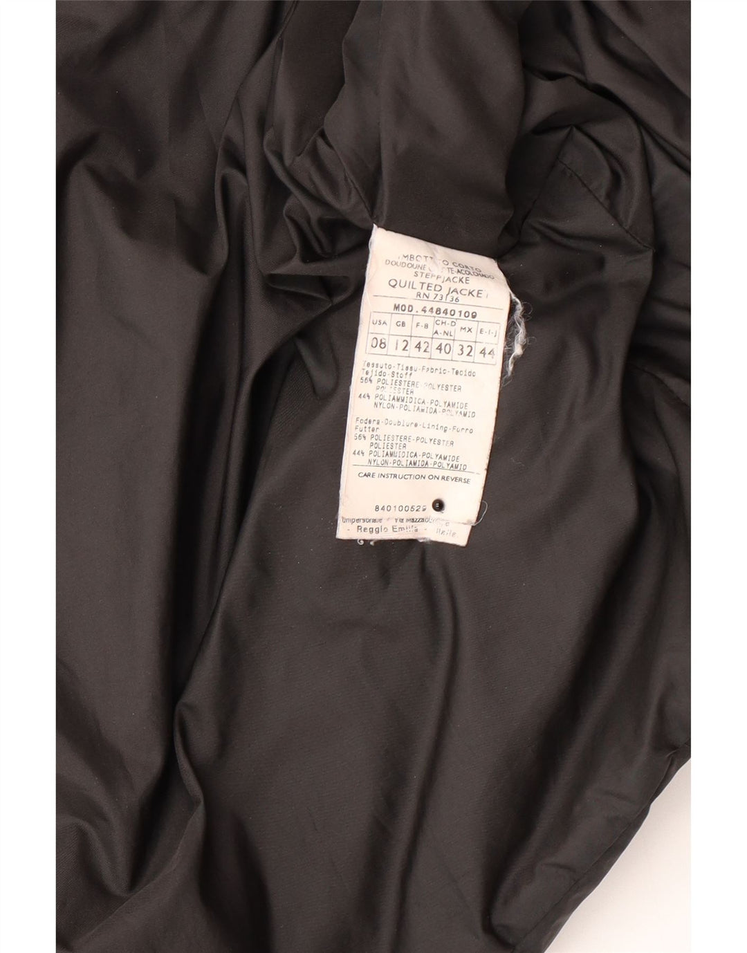 Max & Co. Veste matelassée à manches courtes pour femme UK 12 Polyester noir moyen
