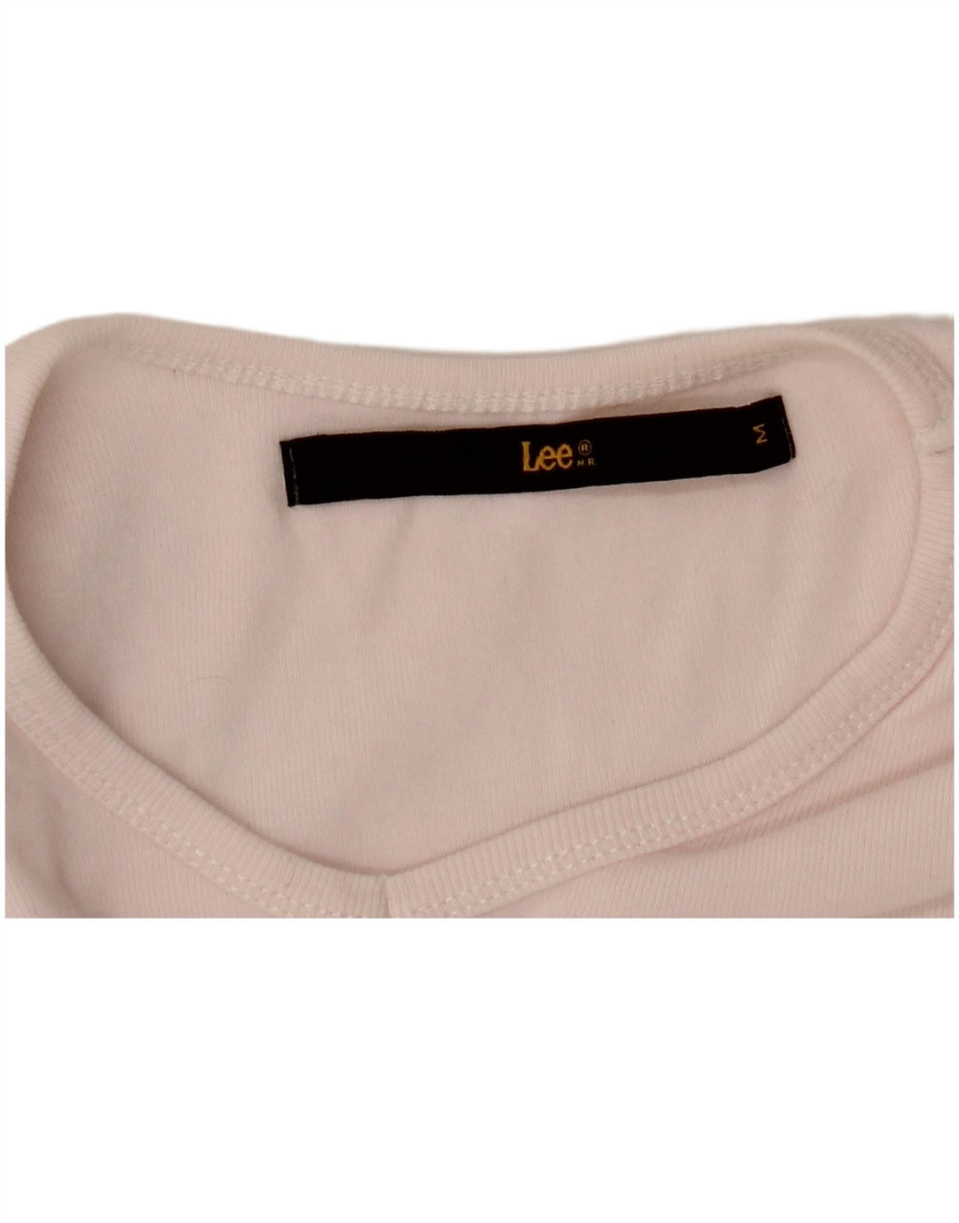 LEE T-shirt court pour femme UK 12 Rose moyen