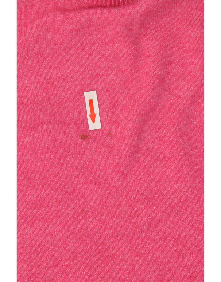 Marks & Spencer Pull surdimensionné à col roulé pour femme UK 16 Large Rose