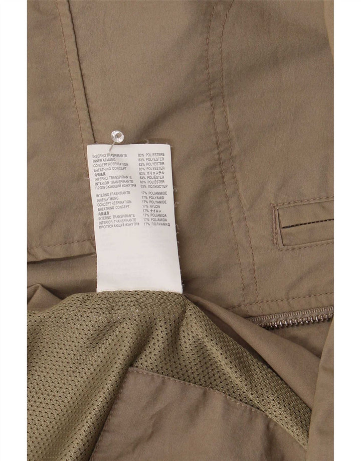 Geox Veste Bomber Respira Homme UK 42 XL Marron Polyester