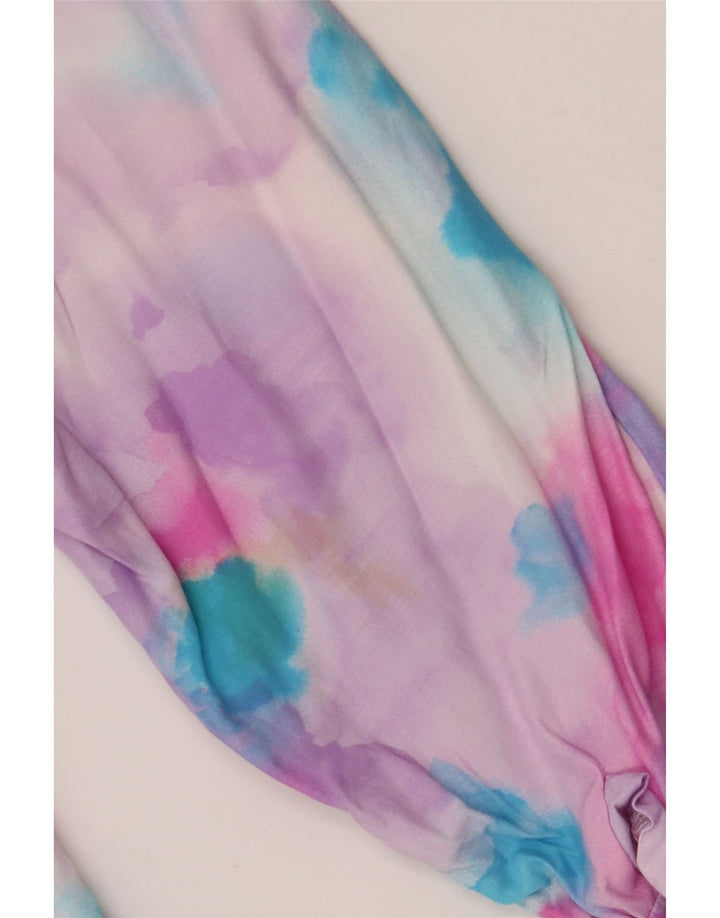 FIORE Chemisier long pour femme UK 16 Large Rose Tie Dye