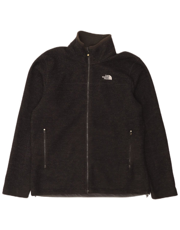 The North Face Veste de survêtement polaire coupe-vent pour homme UK 40 Large Noir