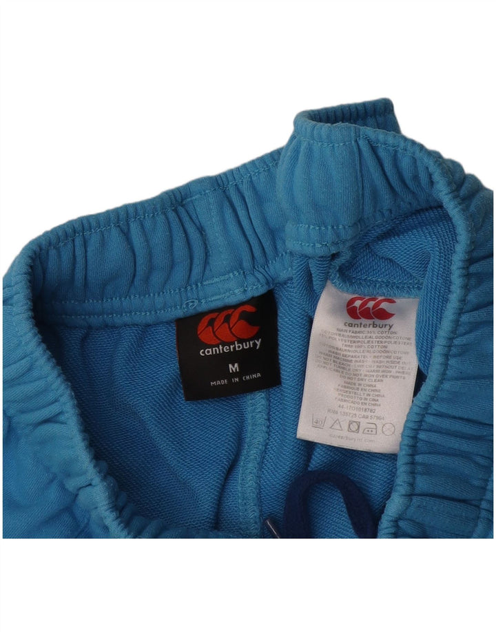 Canterbury Short de Sport Graphique Homme Bleu Moyen Coton