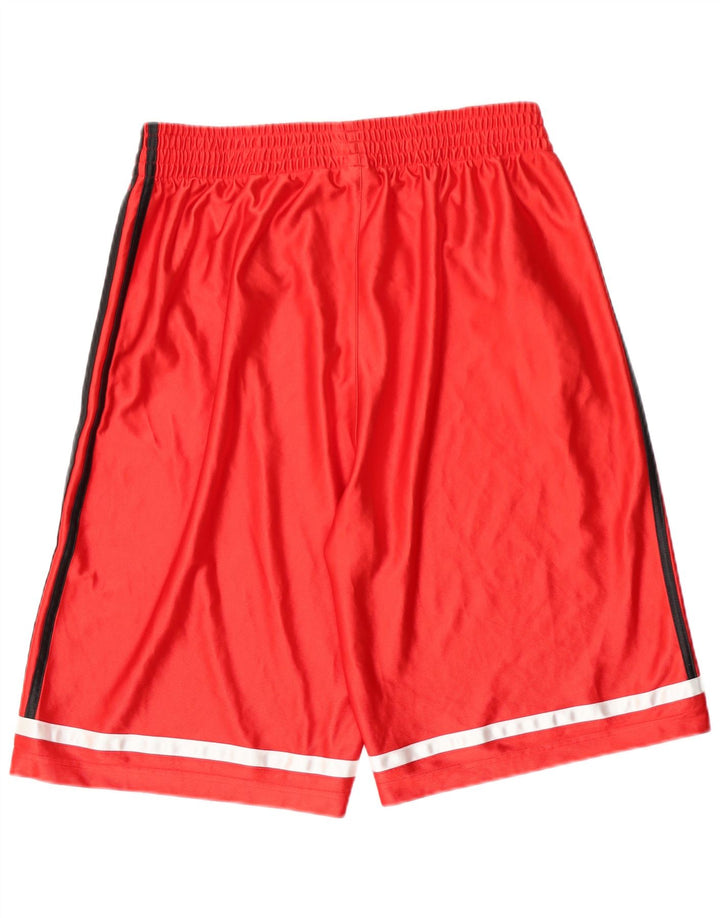 Adidas Short de sport pour homme XL Rouge Polyester