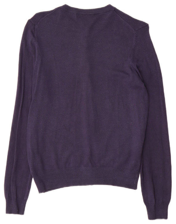 Marks & Spencer Cardigan pour femme en viscose bleu marine moyen UK 12