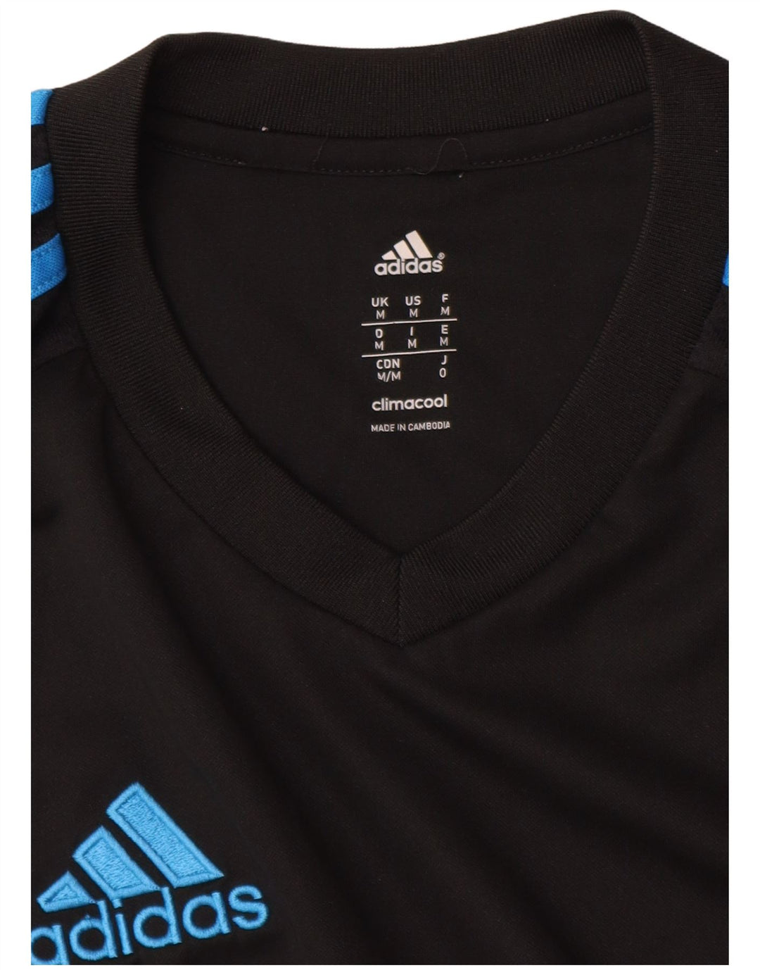 ADIDAS T-Shirt Climacool Homme Noir Moyen Colorblock