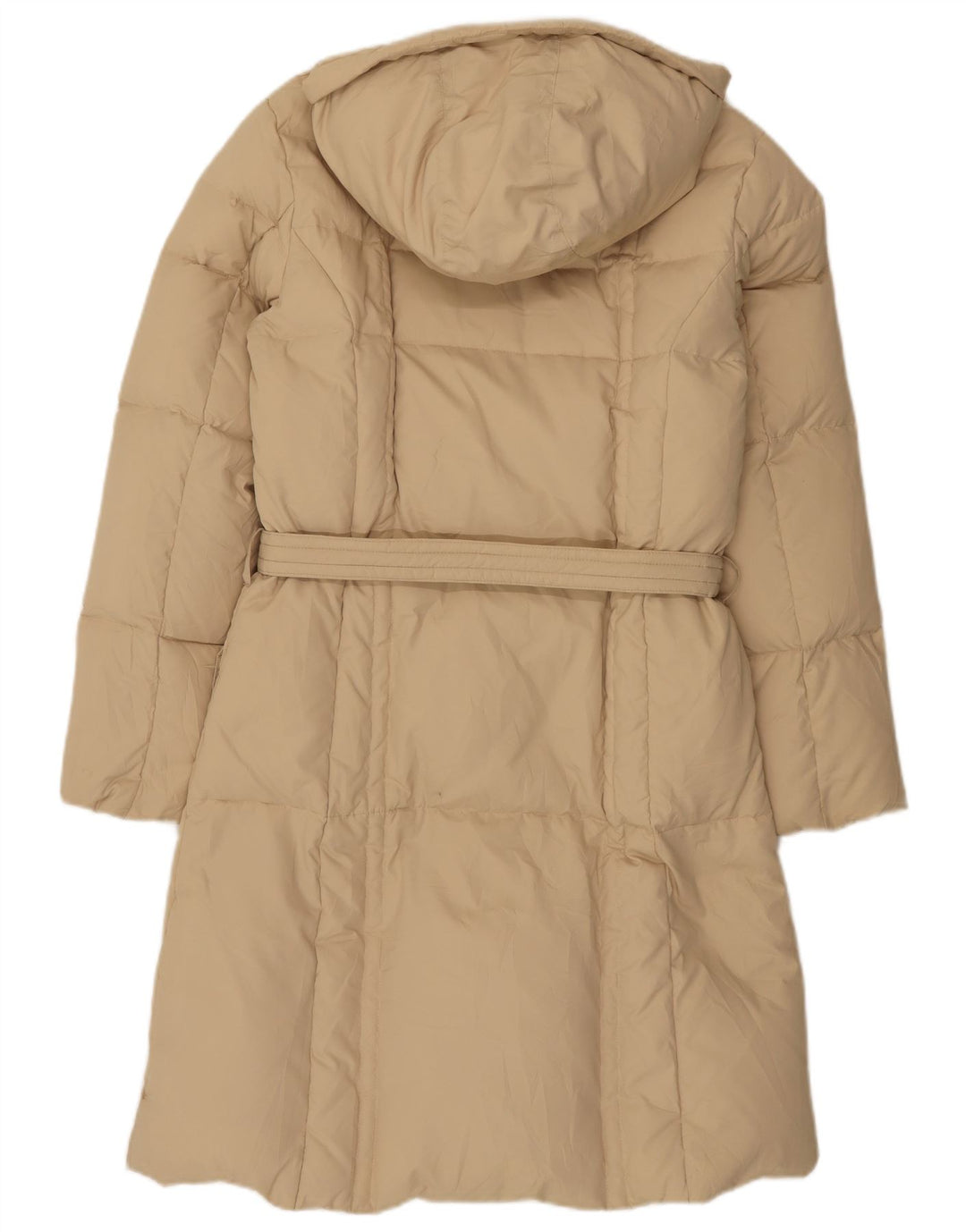 Fila Manteau rembourré à capuche pour femme UK 12 Polyester beige moyen