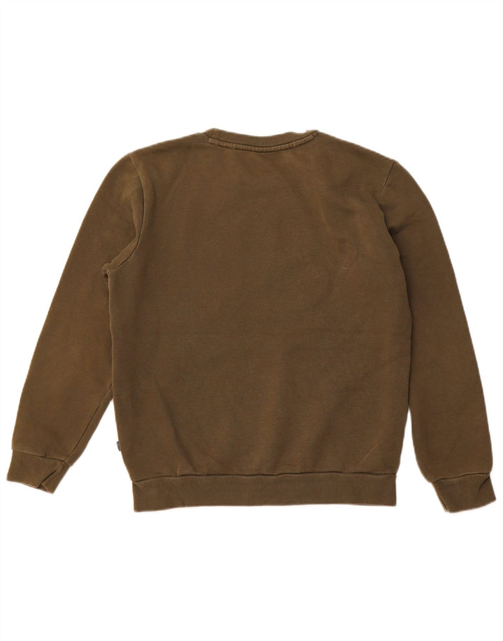 PUMA Sweat-shirt graphique pour homme XS Kaki Coton