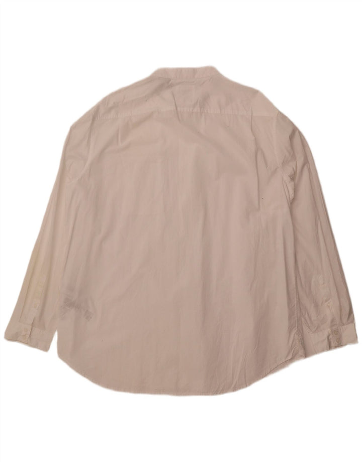 Armani Exchange Chemise ample pour homme 2XL en coton blanc