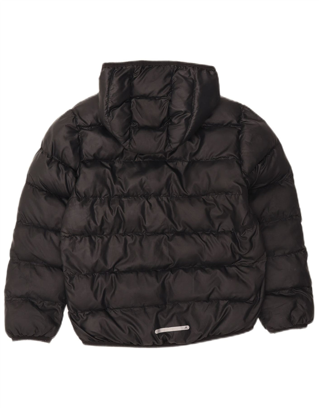 ADIDAS Veste matelassée à capuche garçon 9-10 ans Noir Polyester