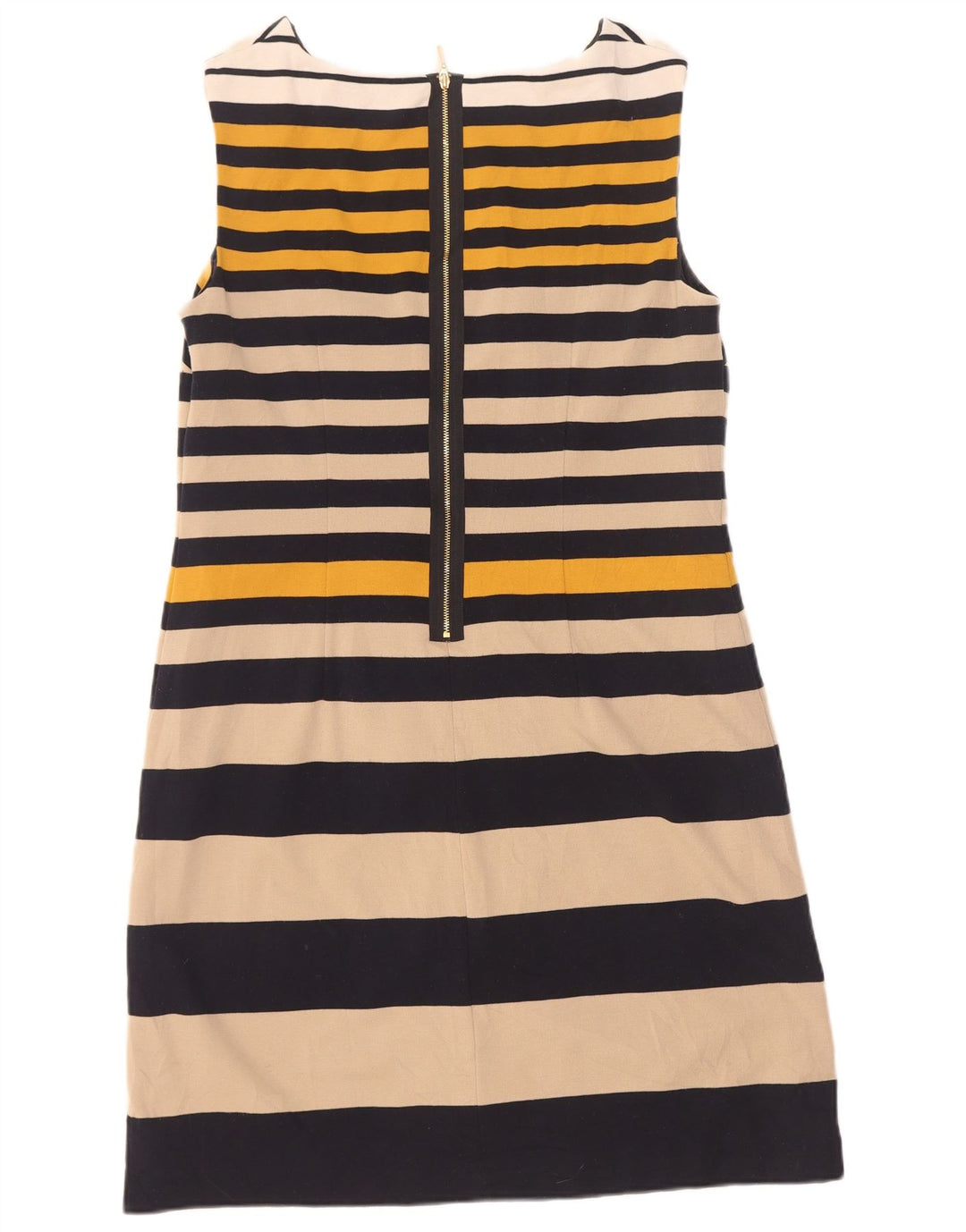 Marks & Spencer Robe fourreau pour femme UK 44 Bleu marine moyen rayé