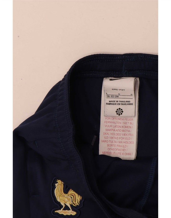 Nike Pantalon de survêtement pour garçon 6-7 ans Bleu marine Taille L