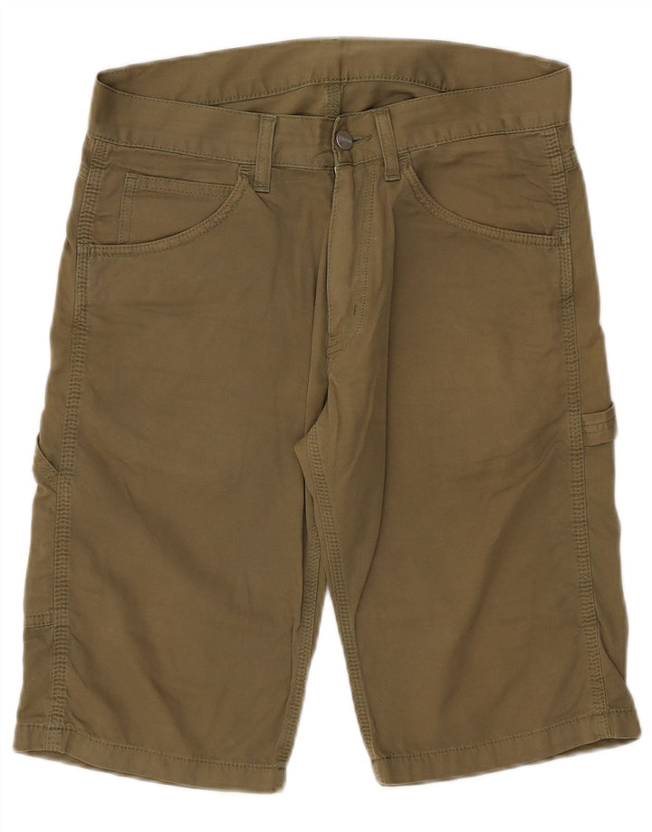Carhartt Bermuda Cargo Homme W28 Petit Kaki Coton