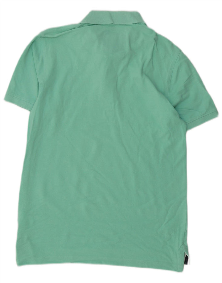 Crew Clothing Polo Homme Petit Turquoise Coton